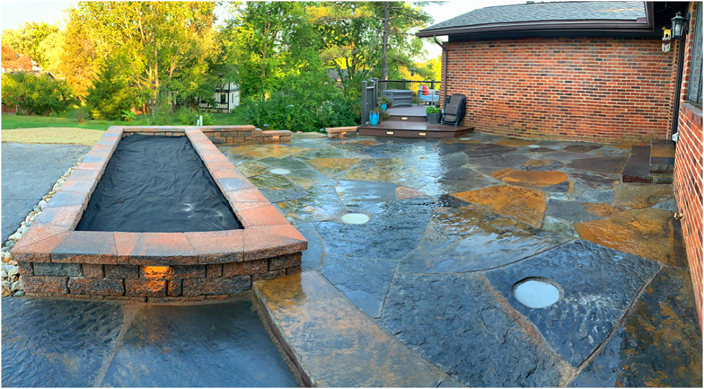 HIGHLAND STONE 6 PC PATTERNED RETAINING WALL_4